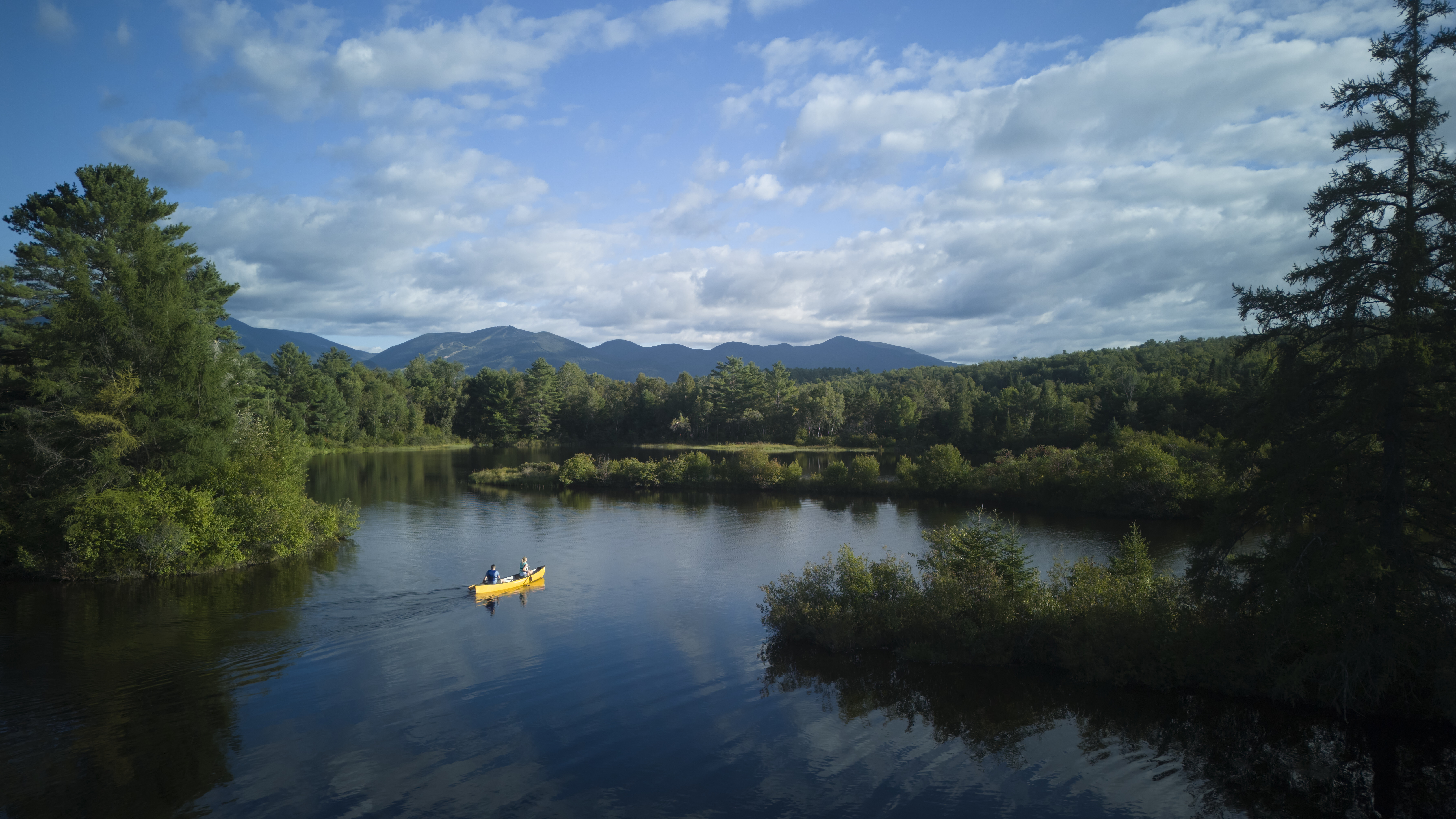 Canoe on Coffin Pond