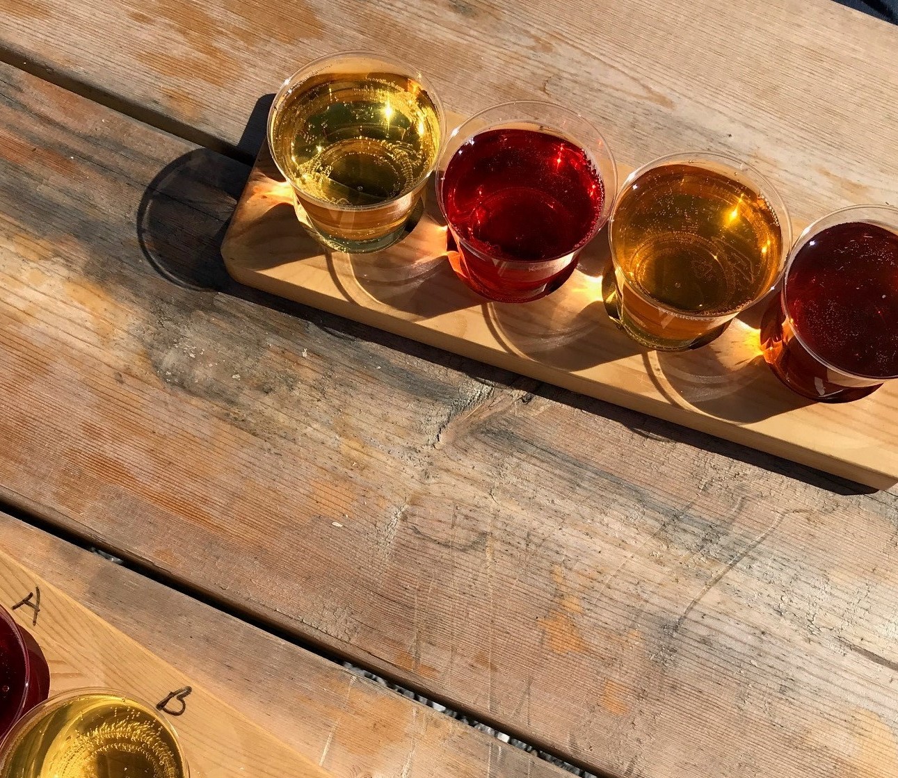 2 flights of cider